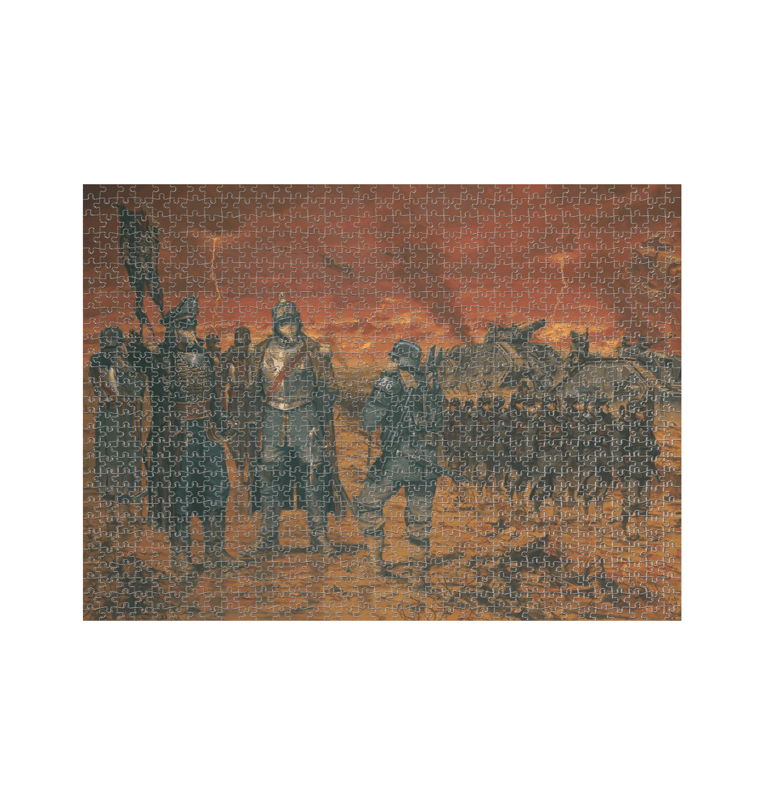 White Death Korps of Krieg 1000 Piece Jigsaw Puzzle