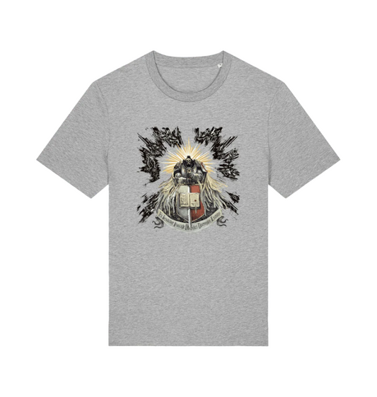 Heather Grey Printed T-shirt