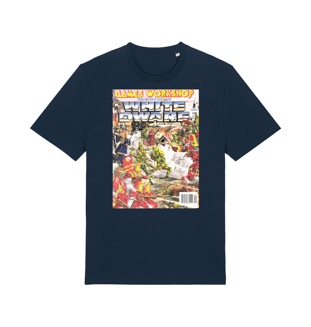 French Navy Printed T-shirt Front