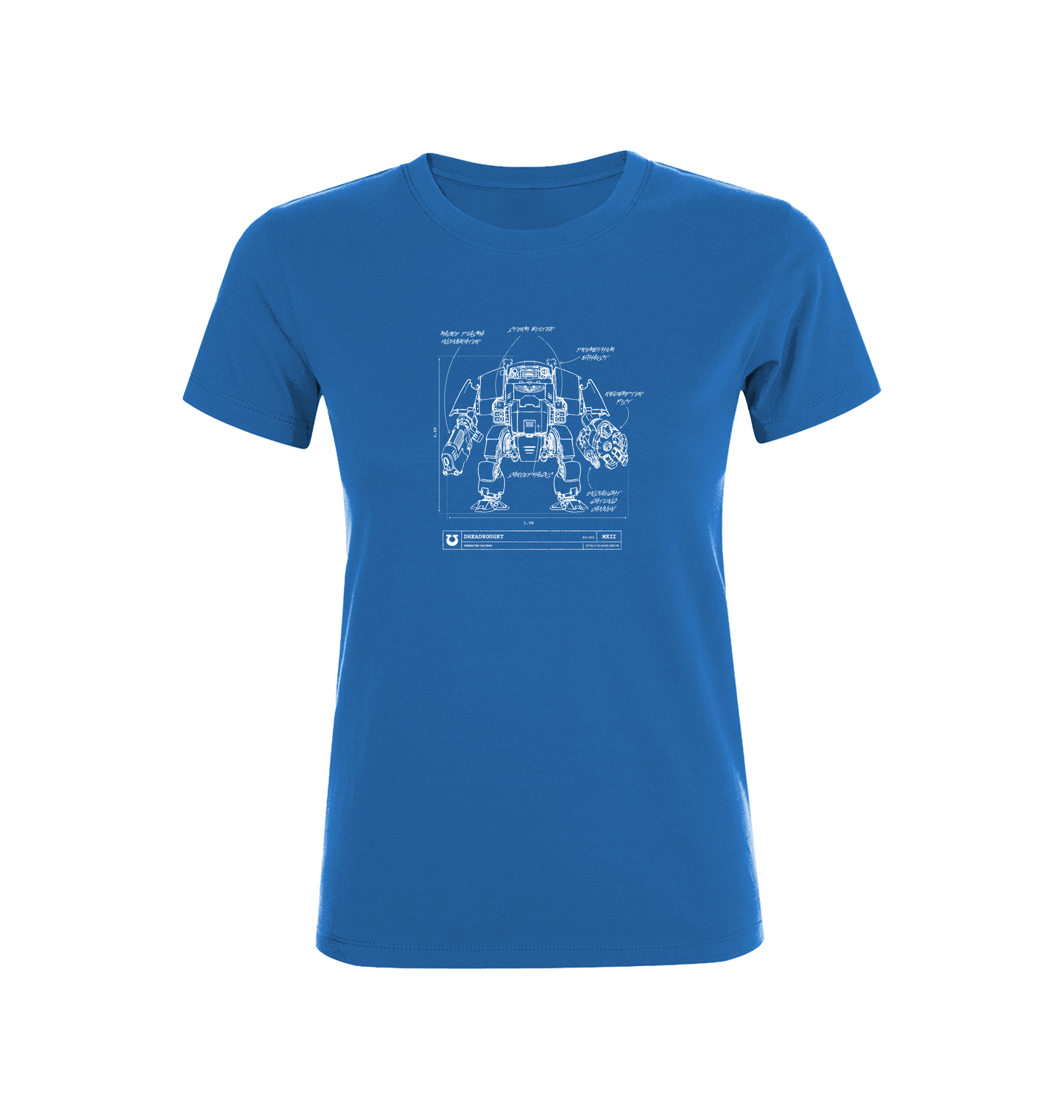 Royal Ultramarines Redemptor Dreadnought Fitted T Shirt