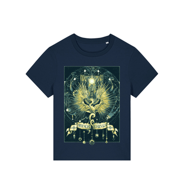 French Navy Printed T-shirt Front