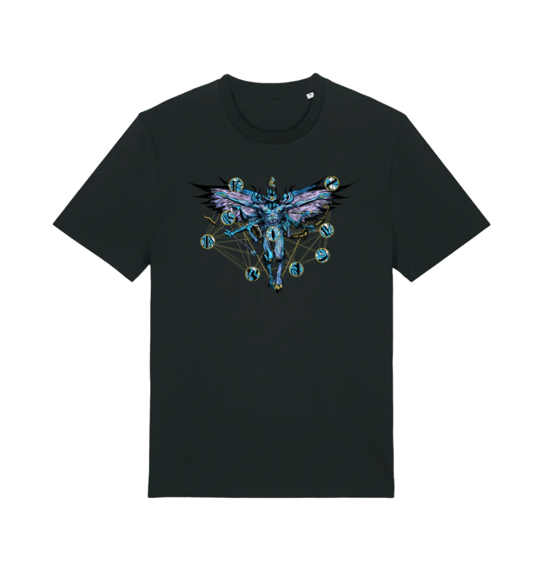 Black Printed T-shirt