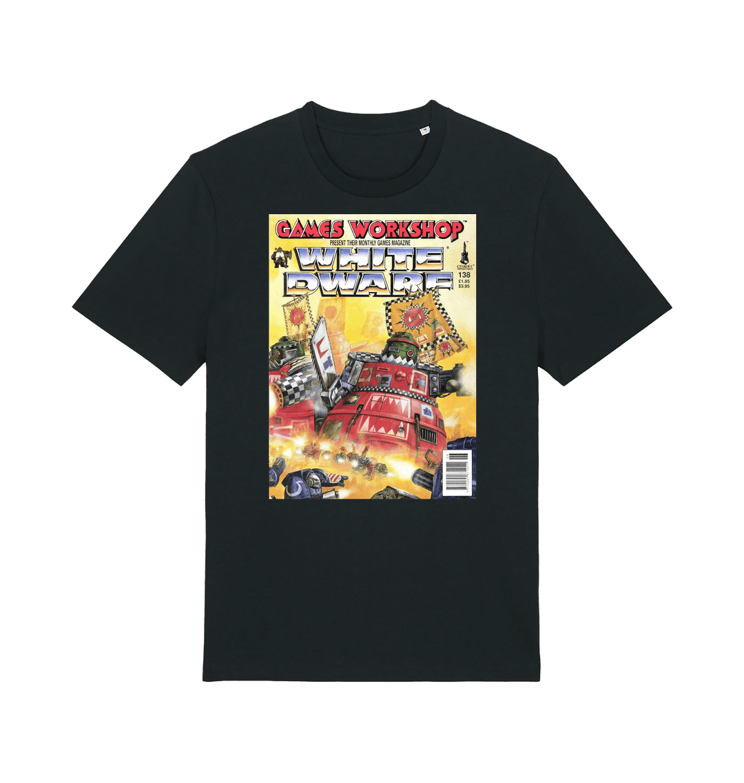 Black Printed T-shirt Front