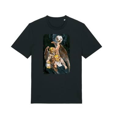 Black Printed T-shirt