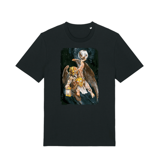 Black Printed T-shirt