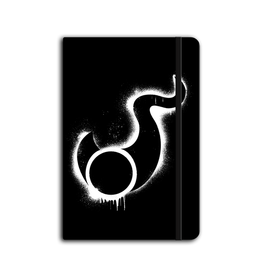 Black Notebook Front