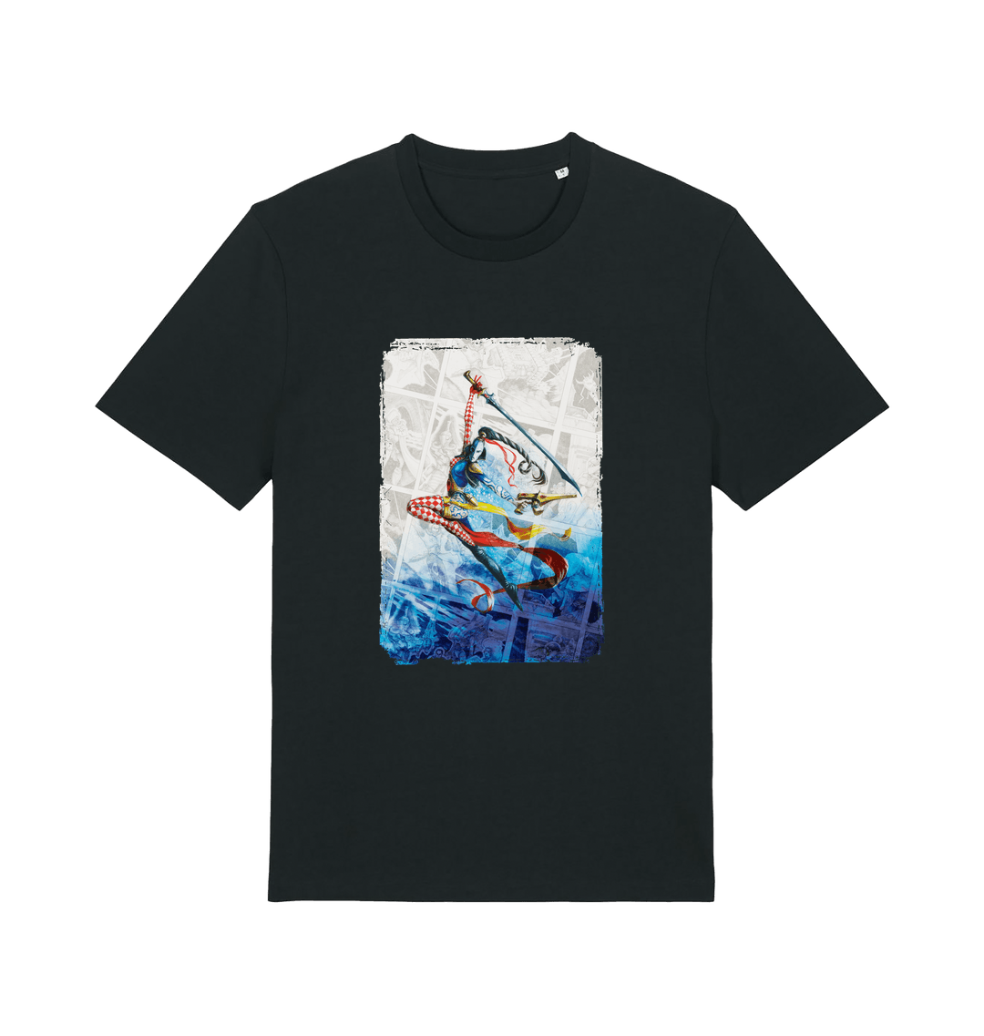 Black Printed T-shirt