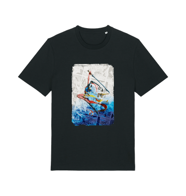 Black Printed T-shirt