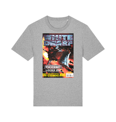 Heather Grey Printed T-shirt Front