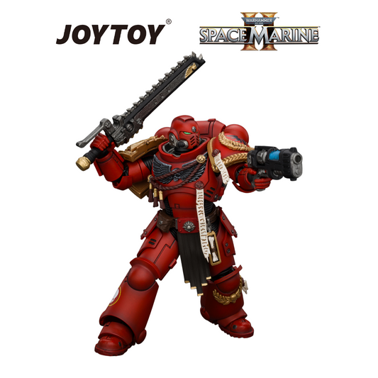 JOYTOY Warhammer 40,000: Space Marine 2 - Game Edition Blood Angels Veteran (1/18 Scale) – product image 1