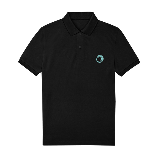 Black Polo Shirt Front