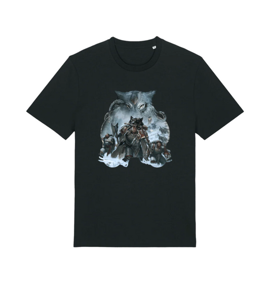 Black Printed T-shirt