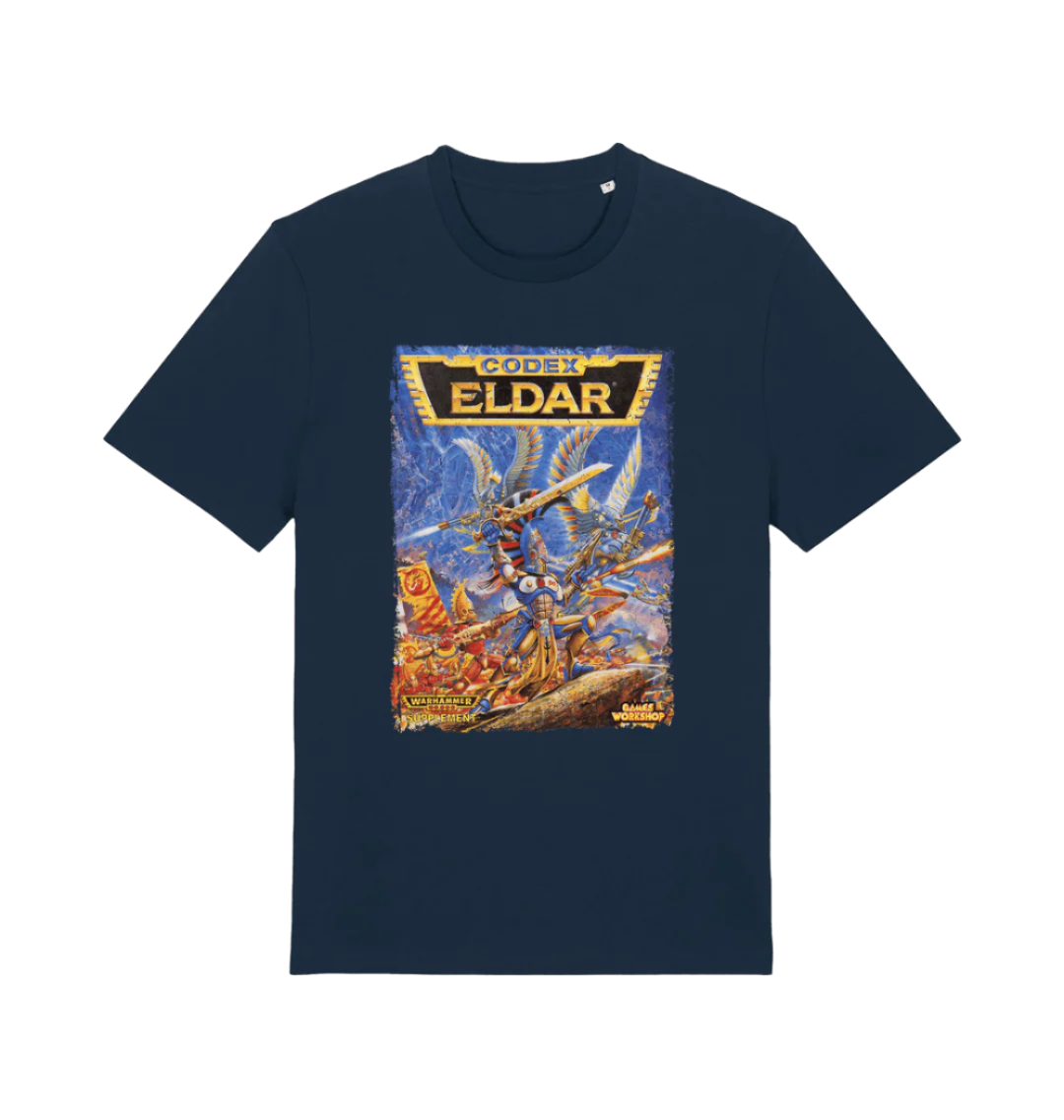 French Navy Printed T-shirt