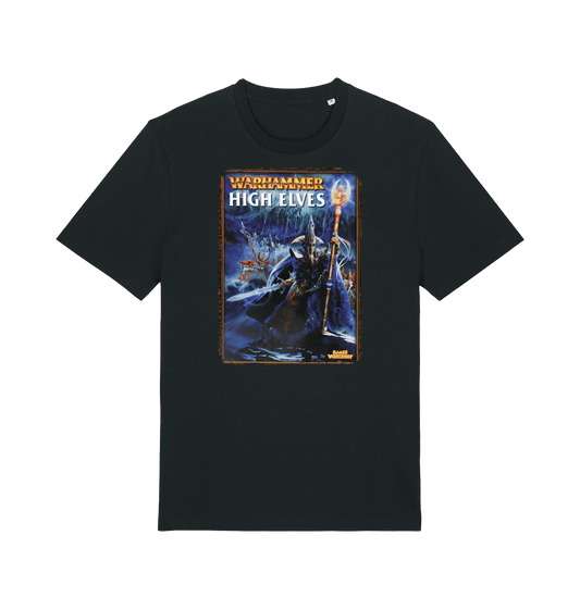 Black Printed T-shirt Front