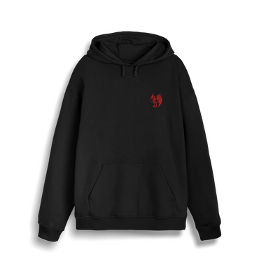 Black Printed Sweater