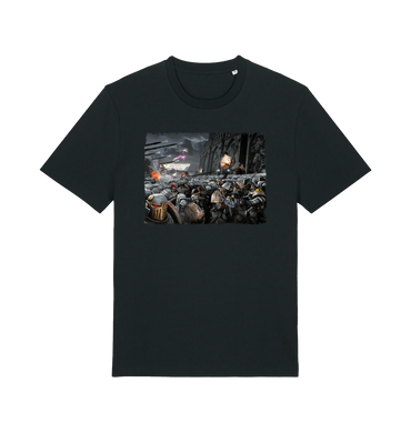 Black Printed T-shirt