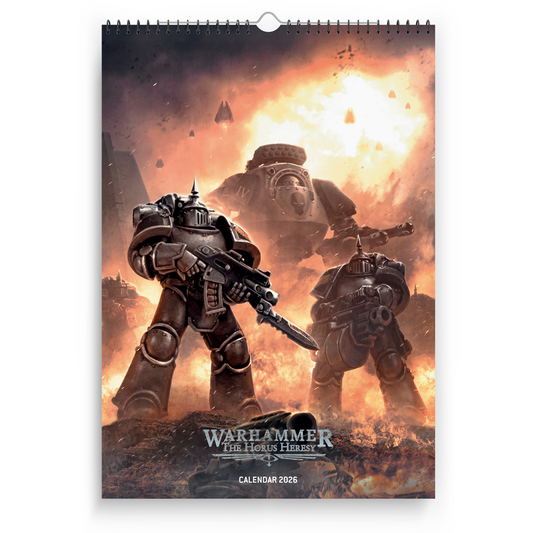 Warhammer The Horus Heresy 2026 Calendar Preorder