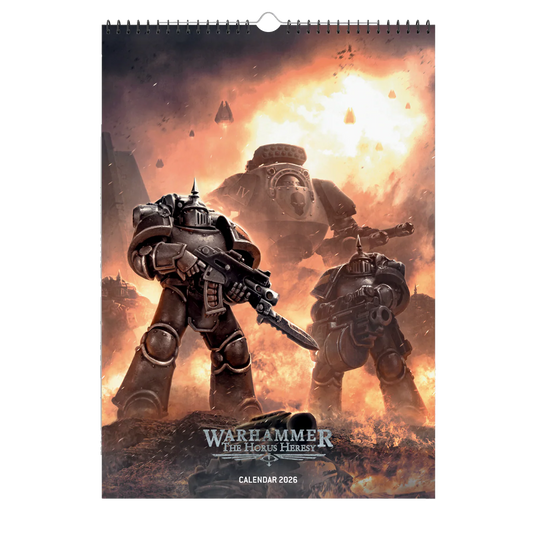 Warhammer The Horus Heresy 2026 Calendar