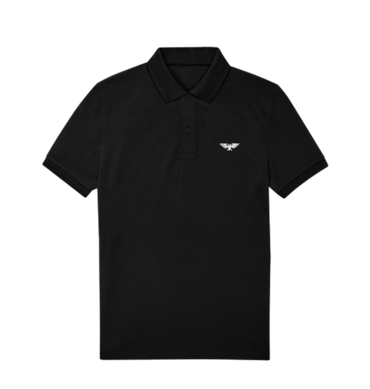 Black Polo Shirt Front