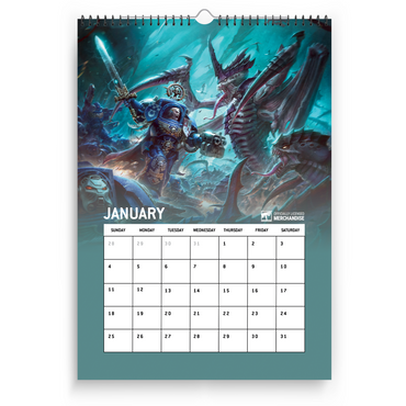 Warhammer 40,000: Ultramarines 2026 Calendar