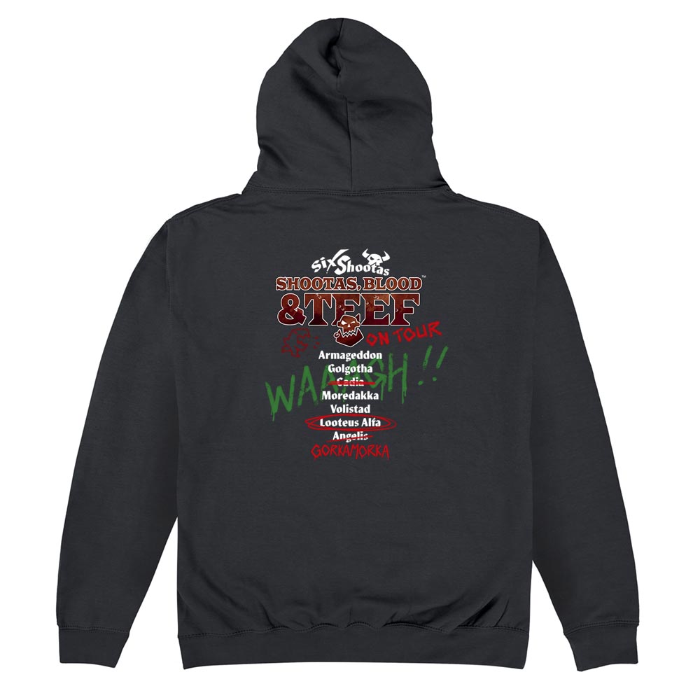 Warhammer 40,000: Shootas, Blood & Teef Pocket Print Hoodie