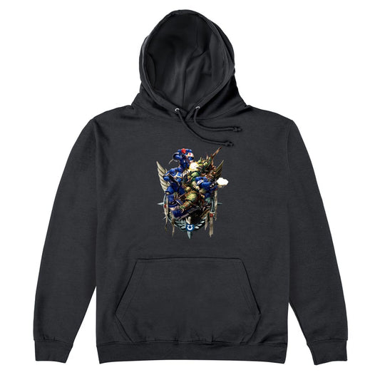 Ultramarines Versus Death Guard Hoodie