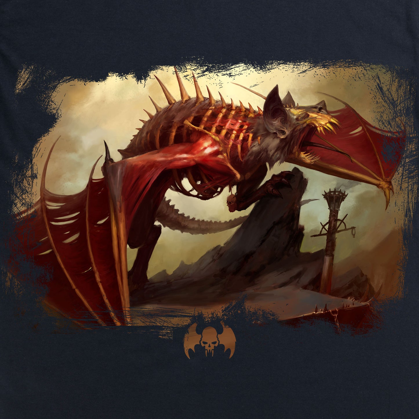 Flesh-eater Courts Zombie Dragon Hoodie