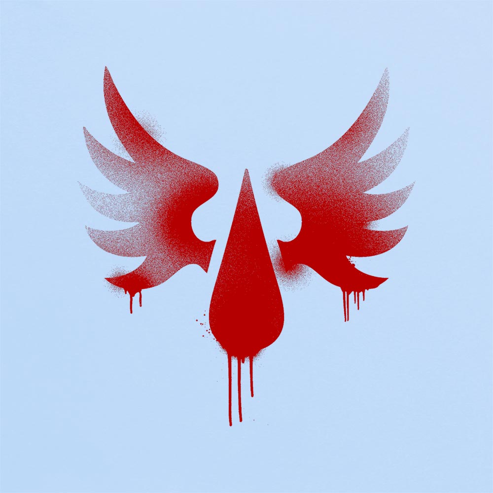 Blood Angels Graffiti Insignia Hoodie