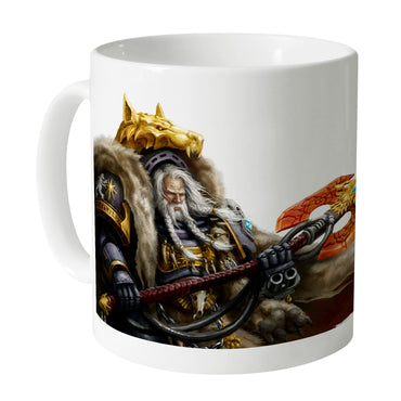 Space Wolves Logan Grimnar Mug