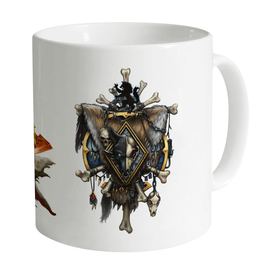 Space Wolves Logan Grimnar Mug