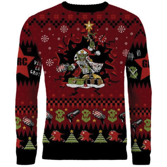 Warhammer 40,000: Armed and Dangerous Red Gobbo Christmas Jumper