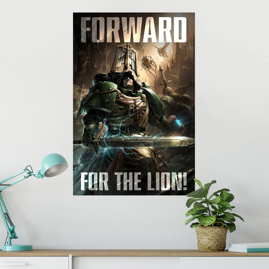 Dark Angels For The Lion Poster