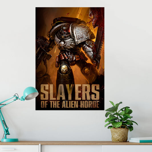 Deathwatch Slogan Poster