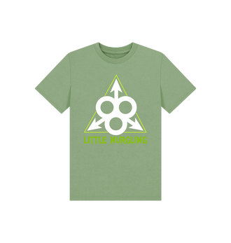 Sage Little Nurgling Logo Kids T Shirt