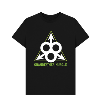 Black Grandfather Nurgle Icon T Shirt