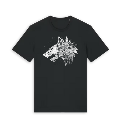Black Printed T-shirt Front