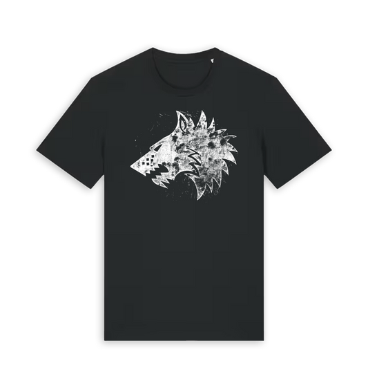 Black Printed T-shirt Front