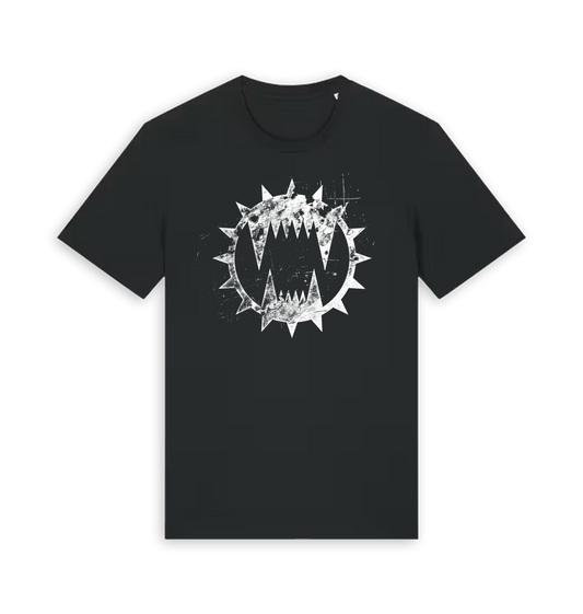 Black Printed T-shirt Front