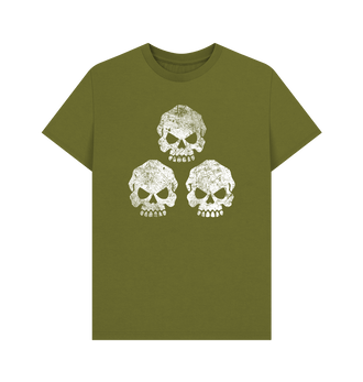 Moss Green Death Guard Battleworn Insignia T Shirt