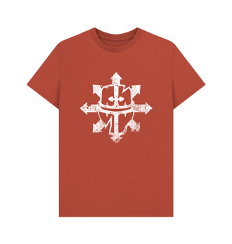 Rust Chaos Knights Battleworn Insignia T Shirt