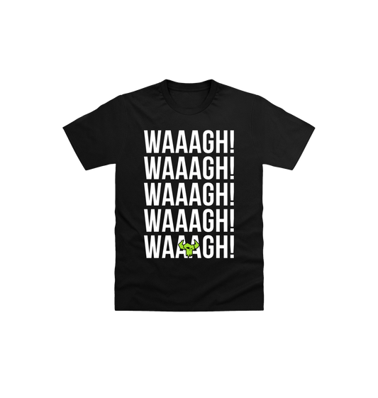 Black Printed Kids T-Shirt