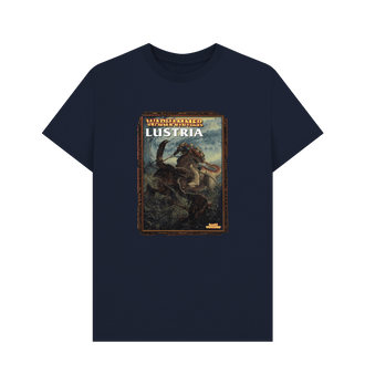 Navy Blue Warhammer Fantasy Battle 6th Edition - Lustria T Shirt