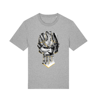 Heather Grey Printed T-shirt