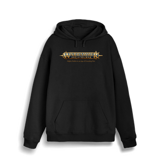 Black Premium Warhammer Age of Sigmar Logo Hoodie