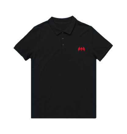 Black Flesh-eater Courts Polo Shirt