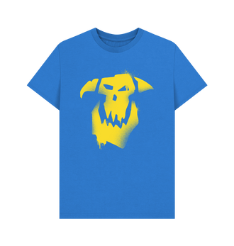 Bright Blue Orruk Warclans Graffiti Insignia T Shirt