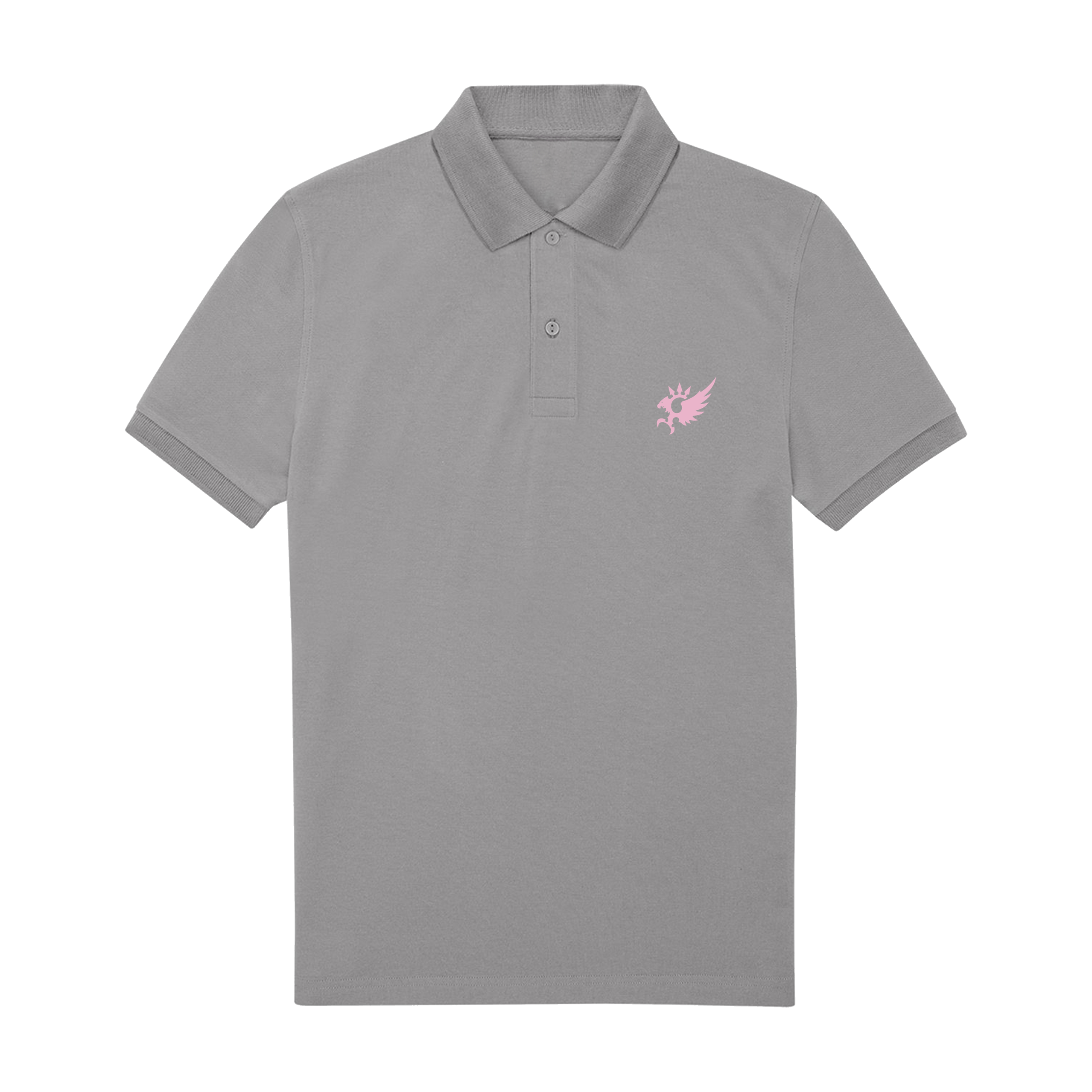Sport Grey Polo Shirt Front