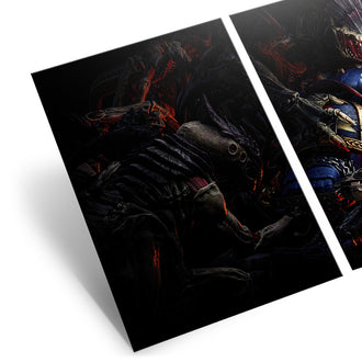 Exclusive Warhammer 40,000: Space Marine 2 Triple Displate Set