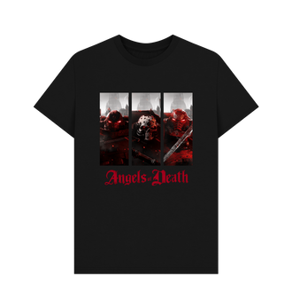 Black Premium Angels of Death T Shirt