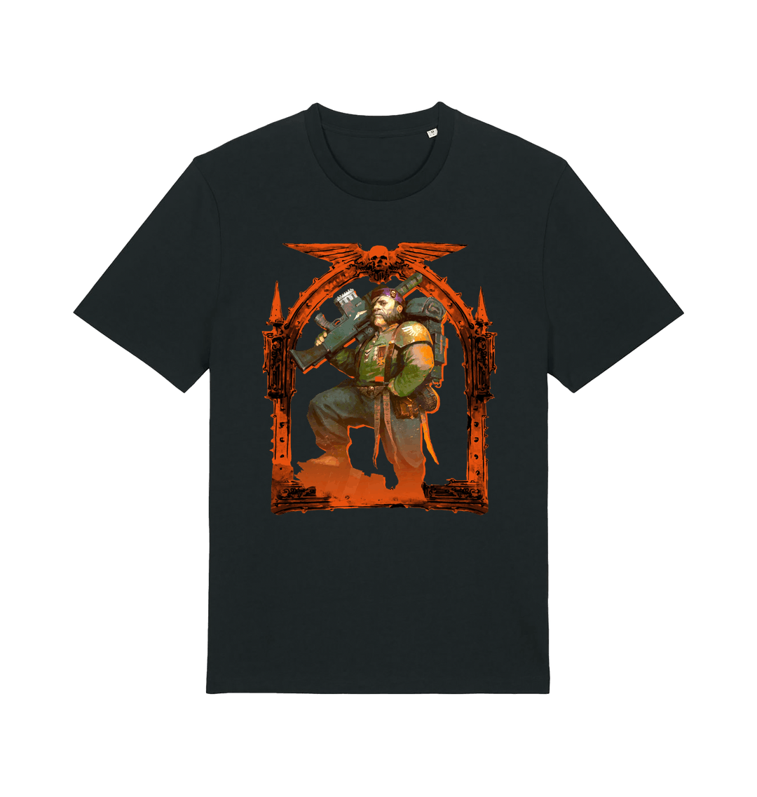 Black Printed T-shirt